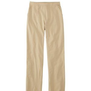 Lands End Womens XL pants. Boulder. Pull on. Khaki. NWT